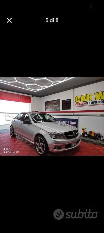 Usata Mercedes C220 AMG 2009 Grigio Berlina