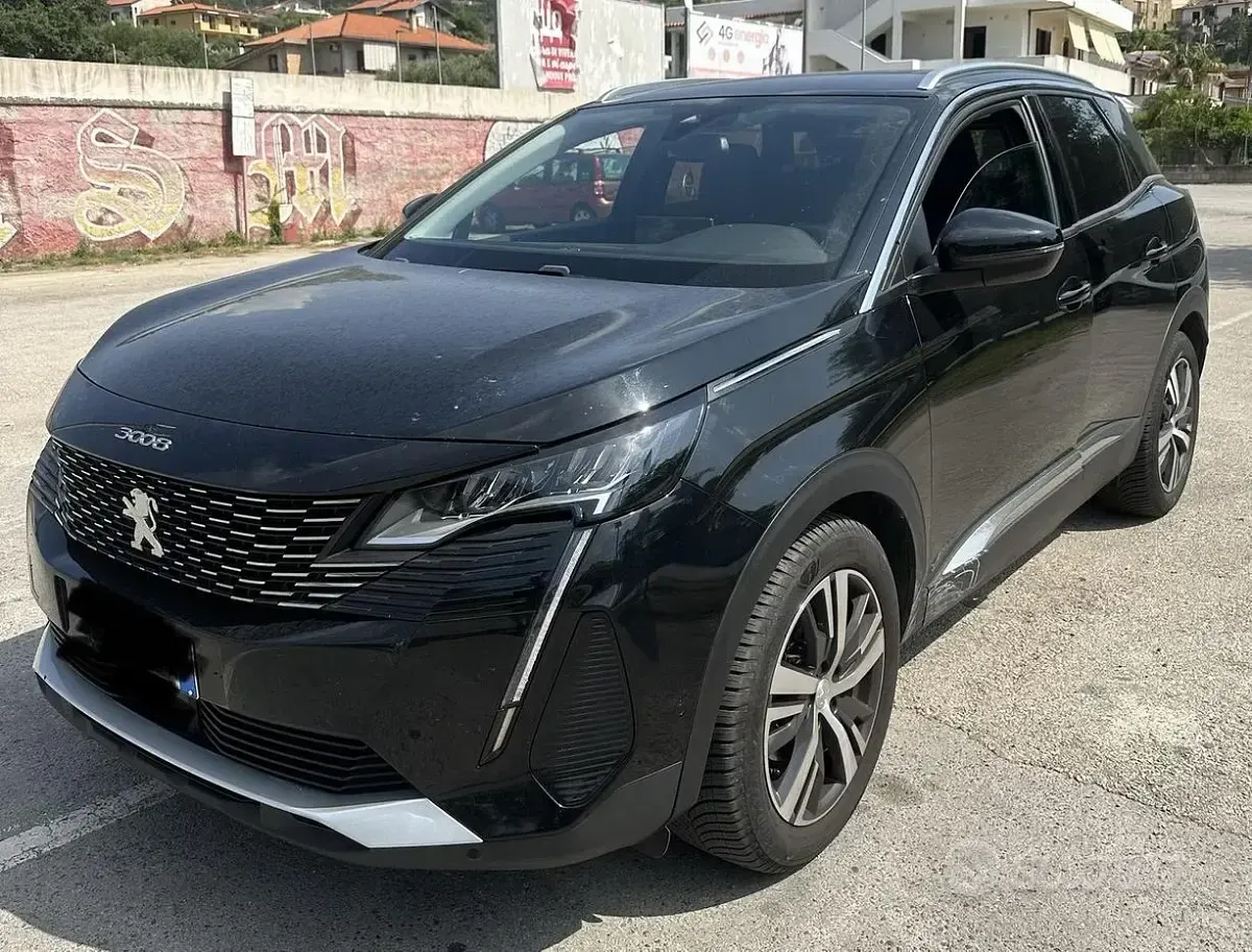 Usata Peugeot 3008 131 CV (96 kW) 2020 Nero SUV