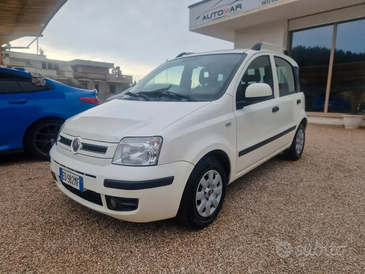 Usata Fiat Panda Dynamic 69 CV (50 kW) 2011 Bianco Utilitaria