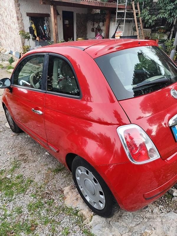 Usata Fiat 500 2009 Rosso Berlina
