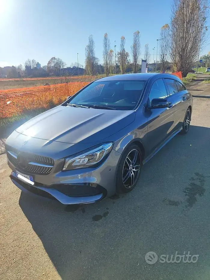 Usata Mercedes CLA180 122 CV (89 kW) 2017 Grigio Berlina