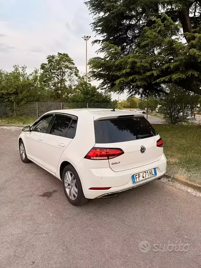 Occasion VW Golf VII 116 ch (85 kW) 2018 Blanc Berline