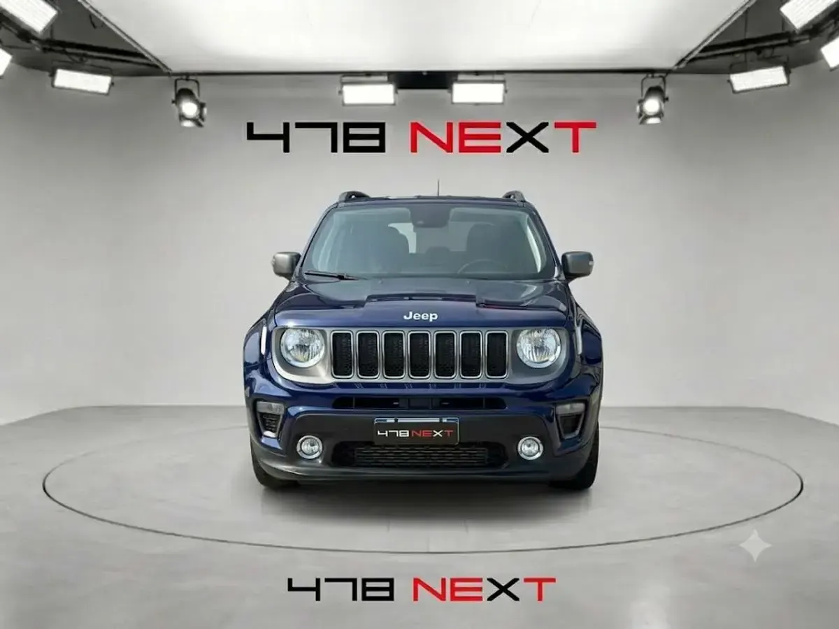 Usata Jeep Renegade Limited 140 CV (102 kW) 2018 Blu/azzurro SUV