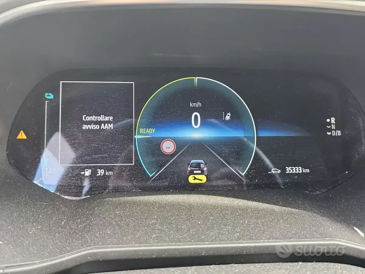 Usata Renault Zoe 50 kW (69 CV) 2021 Blu Utilitaria