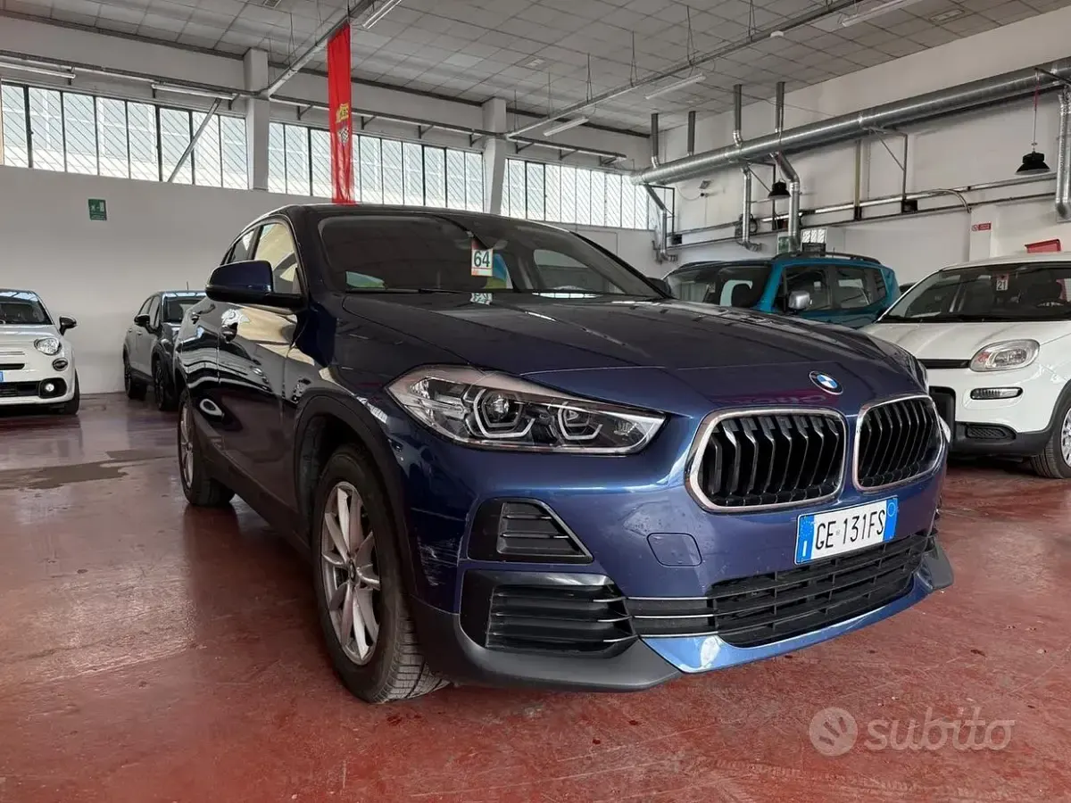 Begagnad BMW X2 Advantage 150 HK (110 kW) 2021 Blå SUV