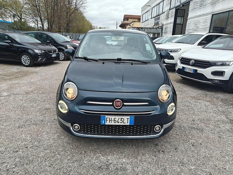 Usata Fiat 500 Lounge 69 CV (50 kW) 2017 Blu Berlina
