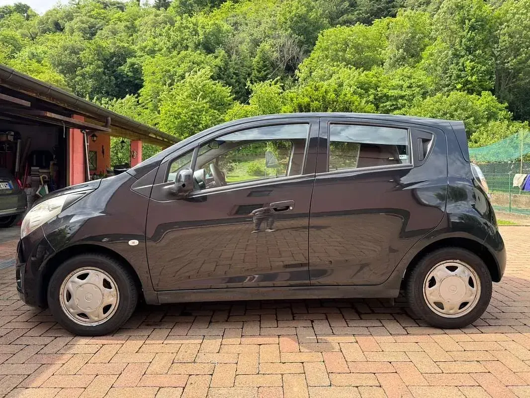 Usata Chevrolet Spark LS 68 CV (50 kW) 2012 Nero Utilitaria