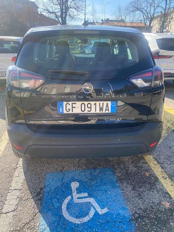Usata Opel Crossland X Elegance 83 CV (61 kW) 2021 Nero SUV