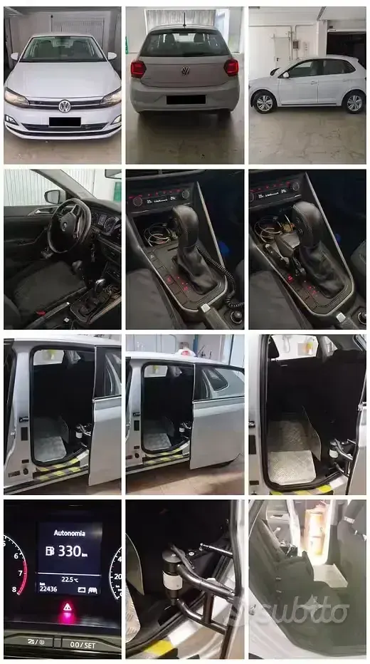 Usata VW Polo Comfortline 95 CV (69 kW) 2021 Bianco Utilitaria