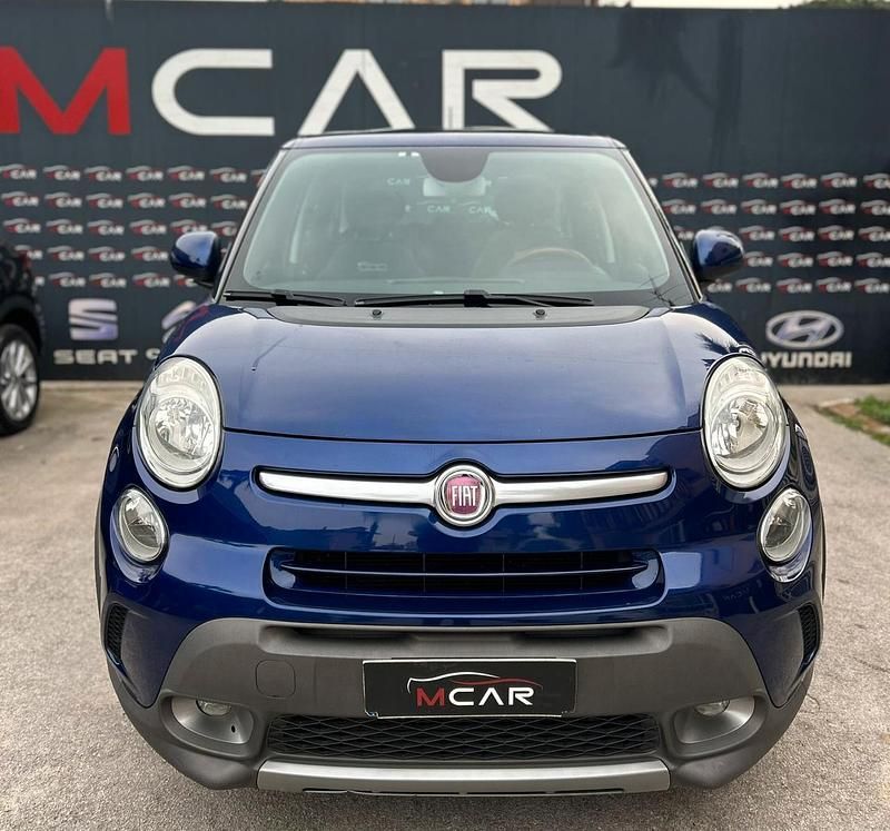 Usata Fiat 500L Trekking 85 CV (62 kW) 2014 Blu Monovolume