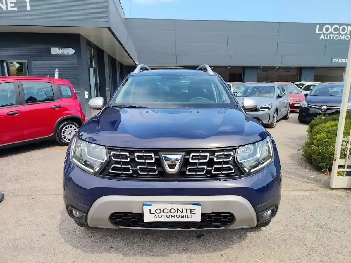 Usata Dacia Duster Comfort 114 CV (83 kW) 2019 Blu/azzurro SUV