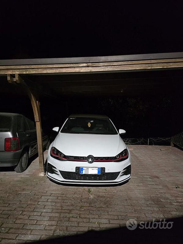 Usata VW Golf VII GTI 230 CV (169 kW) 2019 Bianco Berlina