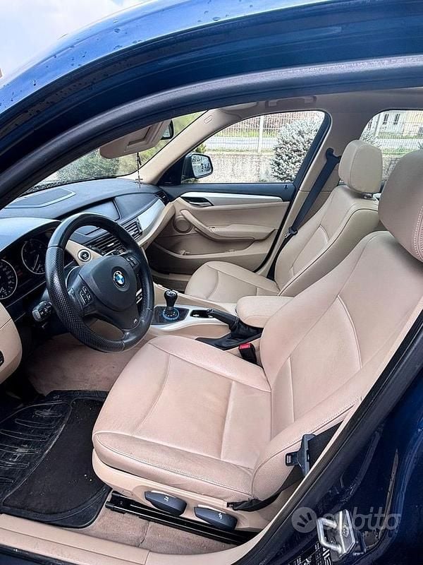 Usata BMW X1 143 CV (105 kW) 2013 Blu SUV