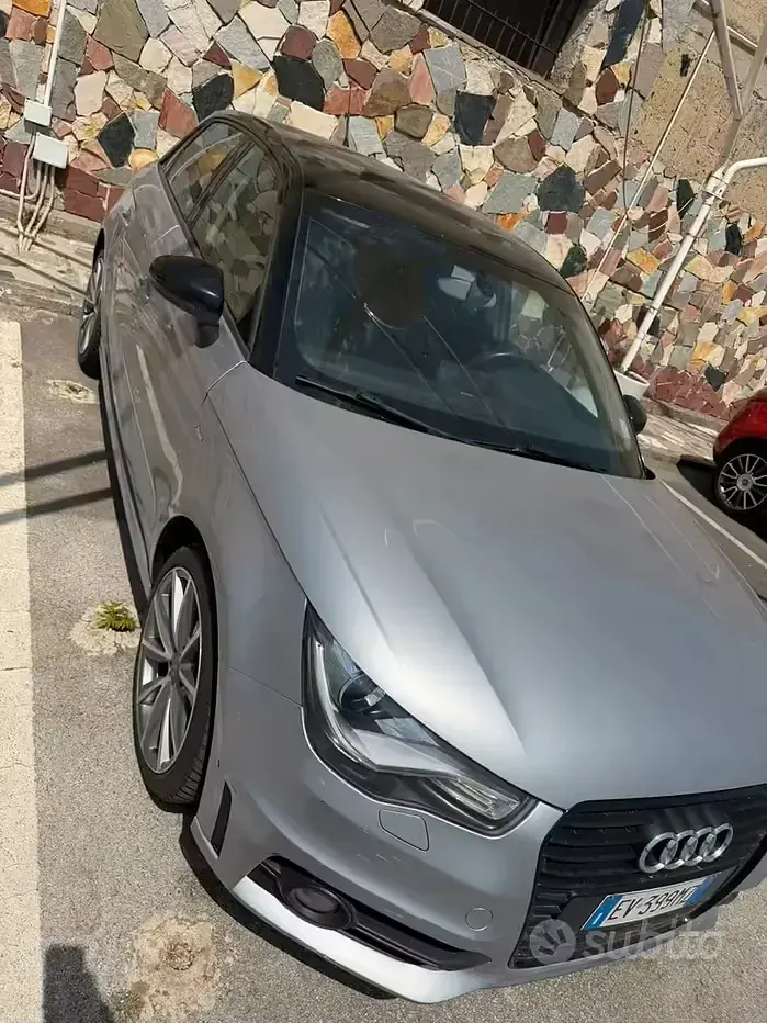 Usata Audi A1 S-Line 90 CV (66 kW) 2014 Grigio Utilitaria