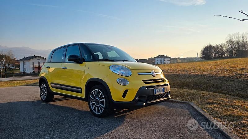Usata Fiat 500L 120 CV (88 kW) 2015 Giallo Monovolume