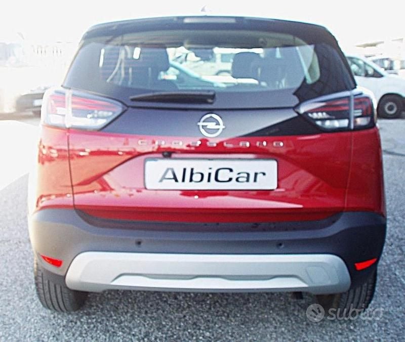 Usata Opel Crossland X Elegance 110 CV (80 kW) 2022 Rosso SUV
