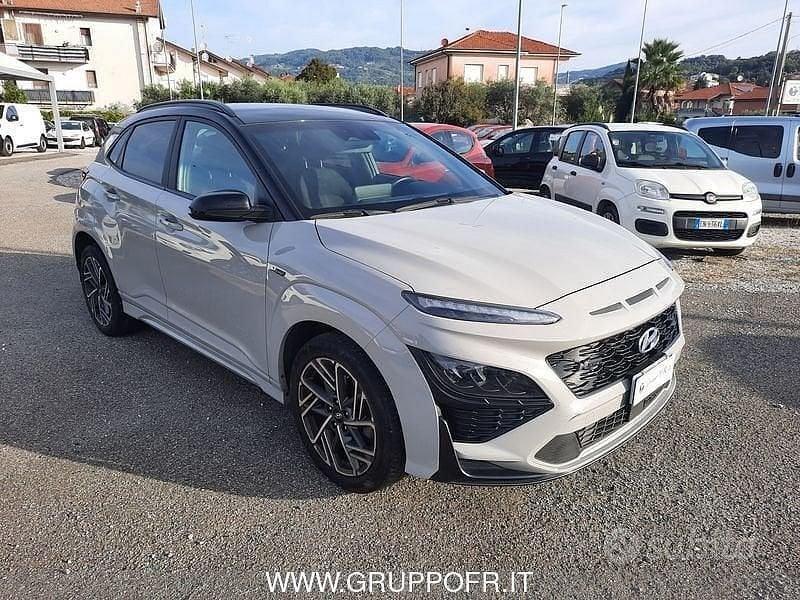 Usata Hyundai Kona N Line 120 CV (88 kW) 2023 Grigio SUV