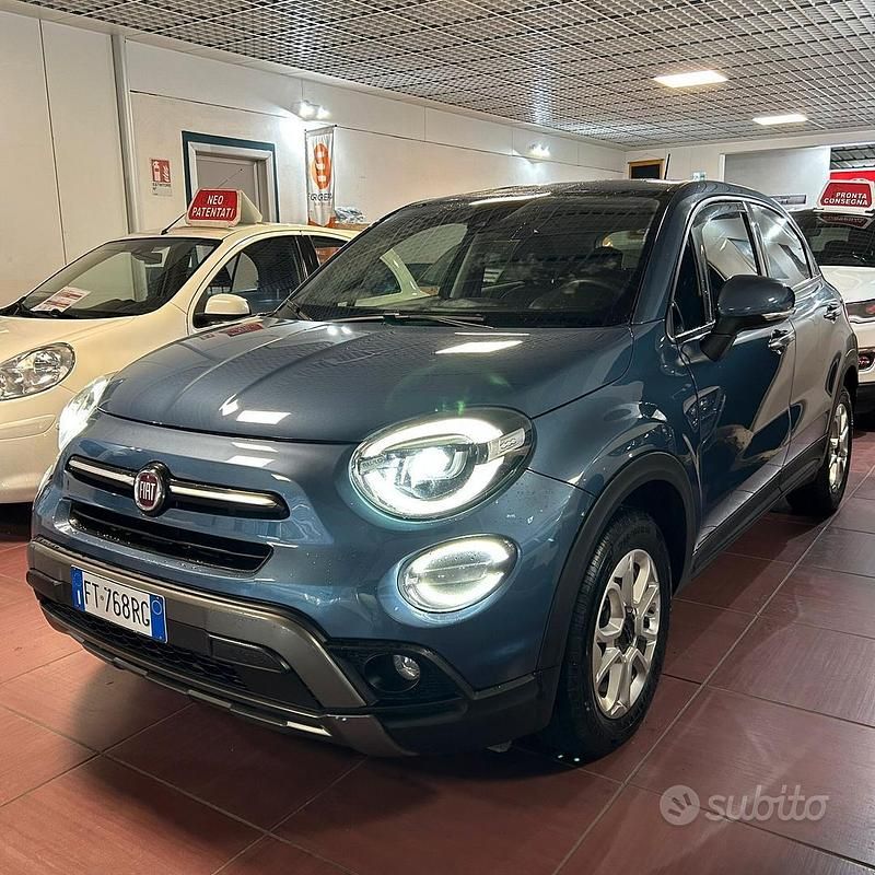 Usata Fiat 500X Cross 120 CV (88 kW) 2019 Blu SUV