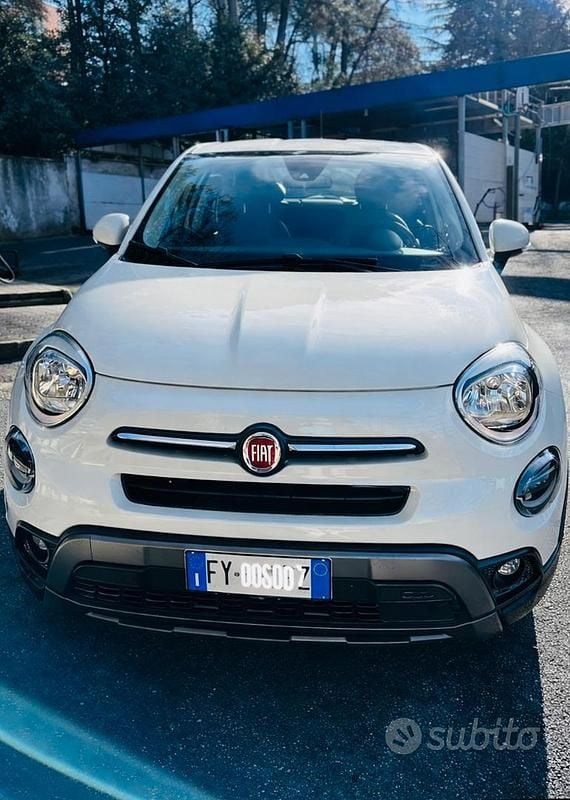 Usata Fiat 500X Cross 120 CV (88 kW) 2020 Bianco SUV