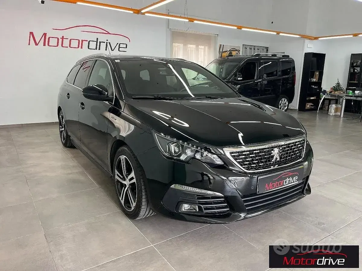 Usata Peugeot 308 SW GT 131 CV (96 kW) 2019 Nero Station wagon