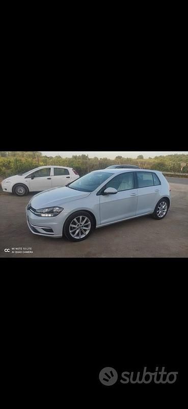 Usata VW Golf VII 2019 Bianco Utilitaria