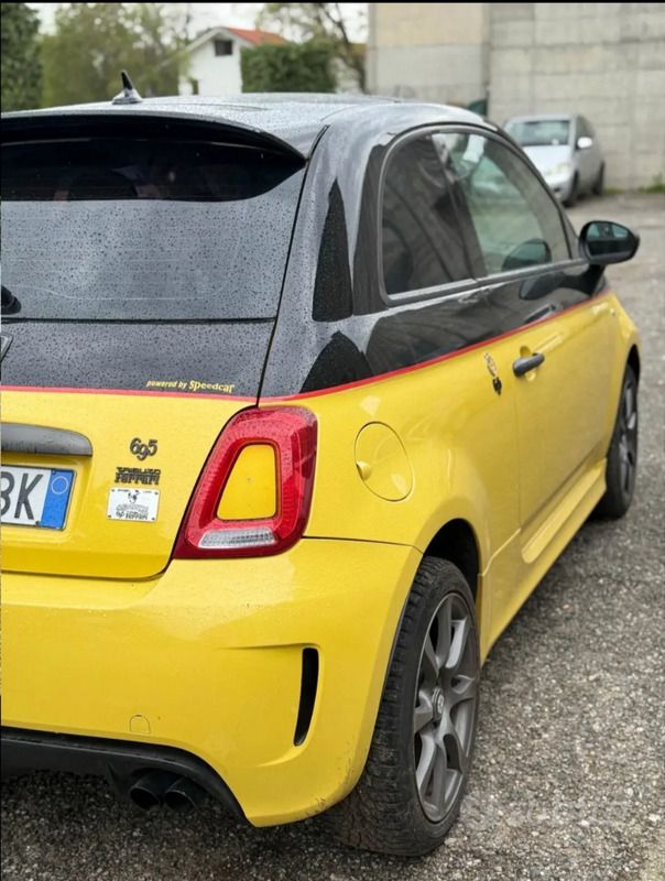 Usata Abarth 500 2017 Giallo Utilitaria