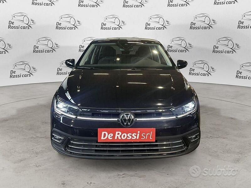 Usata VW Polo Style 95 CV (69 kW) 2023 Nero Utilitaria
