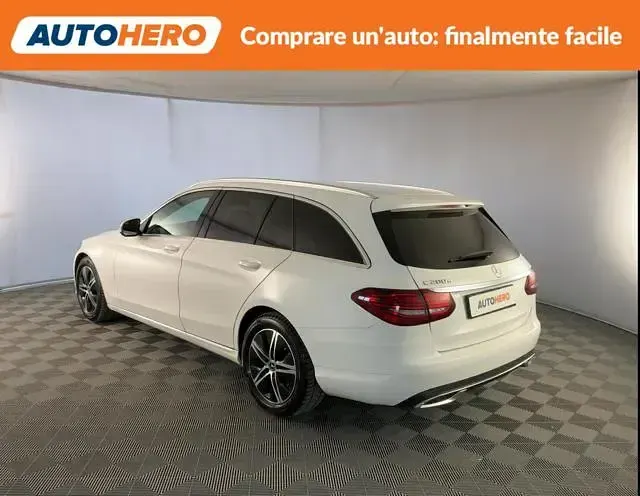 Usata Mercedes C200 Avantgarde 160 CV (117 kW) 2021 Bianco Station wagon