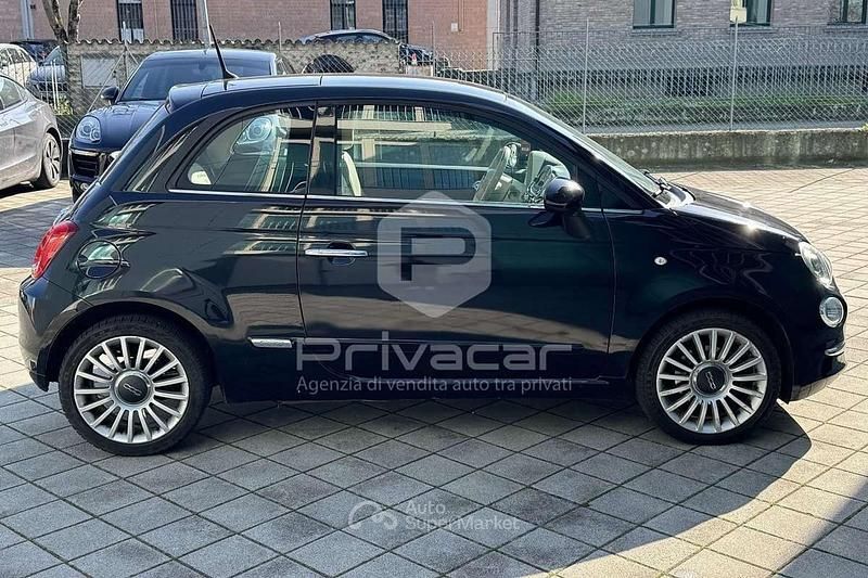 Usata Fiat 500 Lounge 69 CV (50 kW) 2016 Nero Utilitaria