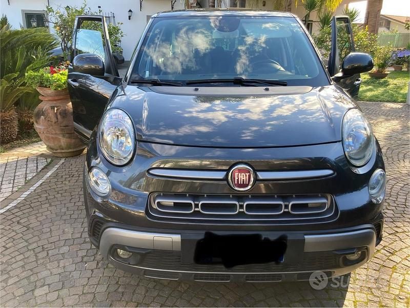 Usata Fiat 500L Cross 95 CV (69 kW) 2017 Grigio Monovolume