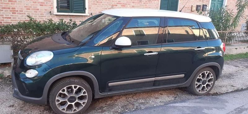Usata Fiat 500L Trekking 84 CV (61 kW) 2013 Verde Monovolume