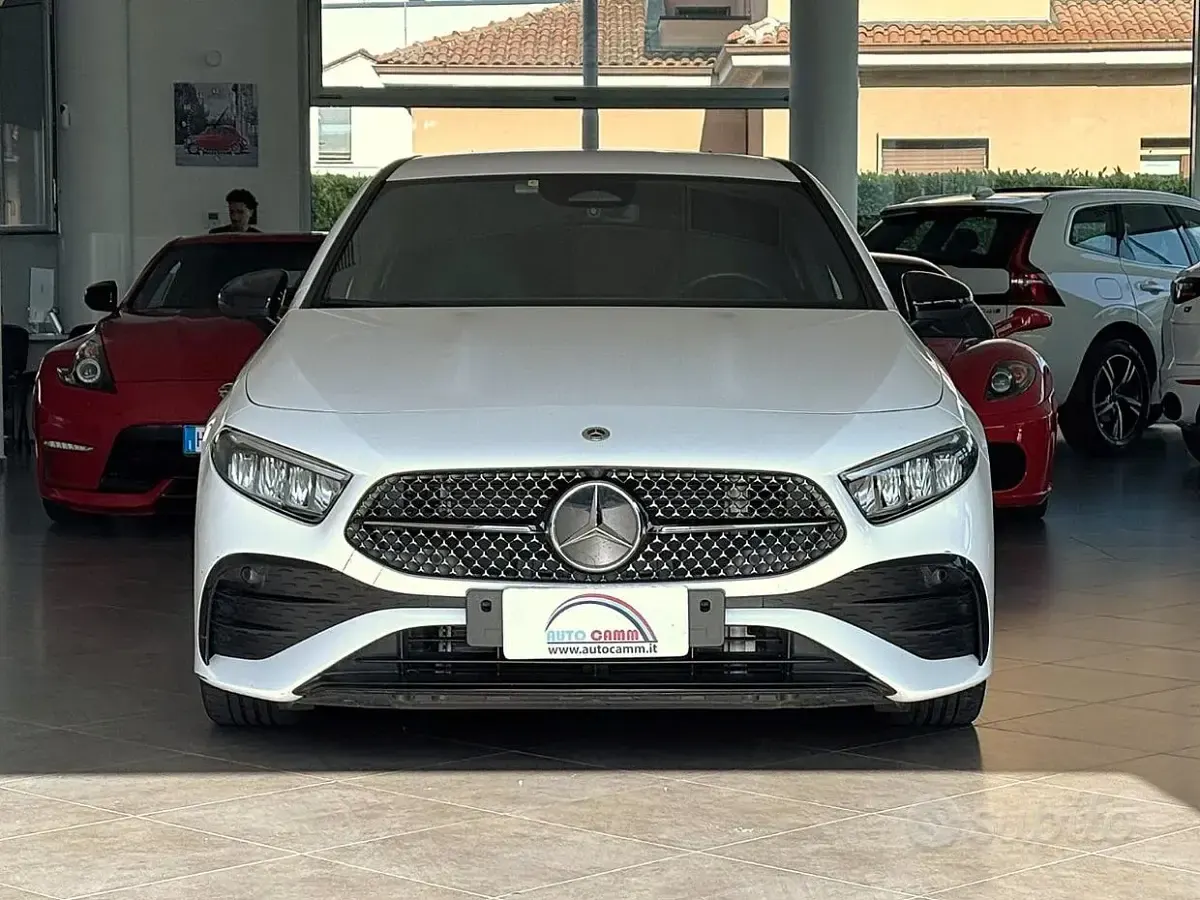 Usata Mercedes A180 Advanced Plus 116 CV (85 kW) 2023 Bianco Berlina