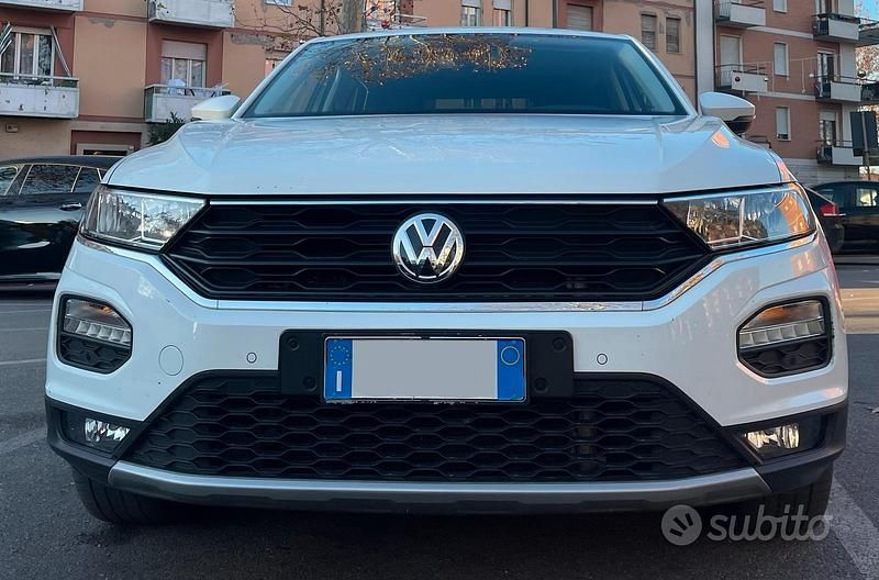 Usata VW T-Roc Style 150 CV (110 kW) 2019 Bianco SUV