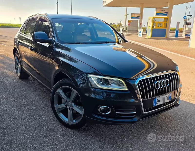 Usata Audi Q5 S-Line 177 CV (130 kW) 2014 Blu SUV