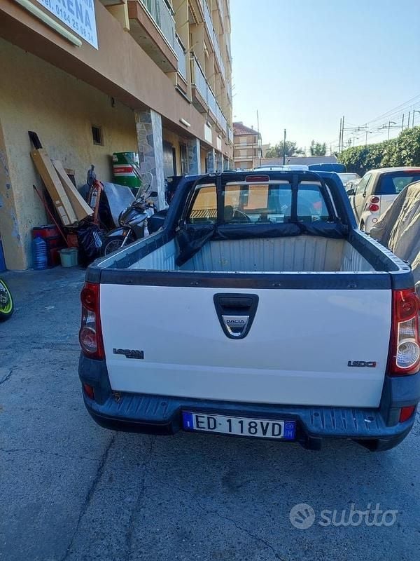 Usata Dacia Logan 2010 Bianco Pick-up