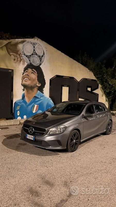 Usata Mercedes A160 2016 Grigio Berlina