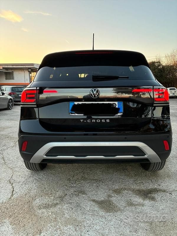 Usata VW T-Cross Edition 116 CV (85 kW) 2024 Nero SUV