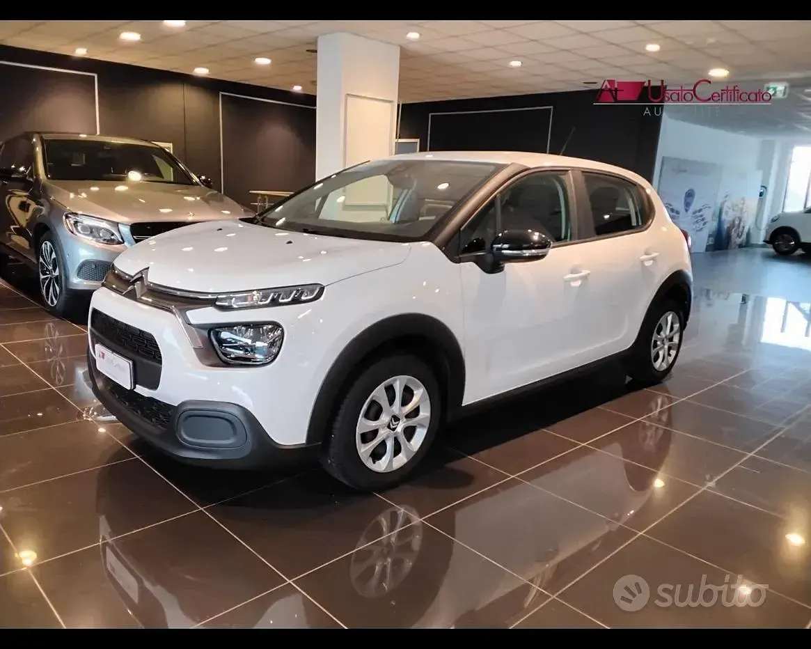 Usata Citroën C3 Feel 102 CV (75 kW) 2022 Bianco Utilitaria