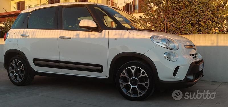 Usata Fiat 500L Trekking 95 CV (69 kW) 2016 Bianco Monovolume