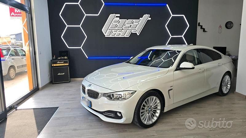 Usata BMW 420 Luxury Line 190 CV (139 kW) 2015 Bianco Coupé