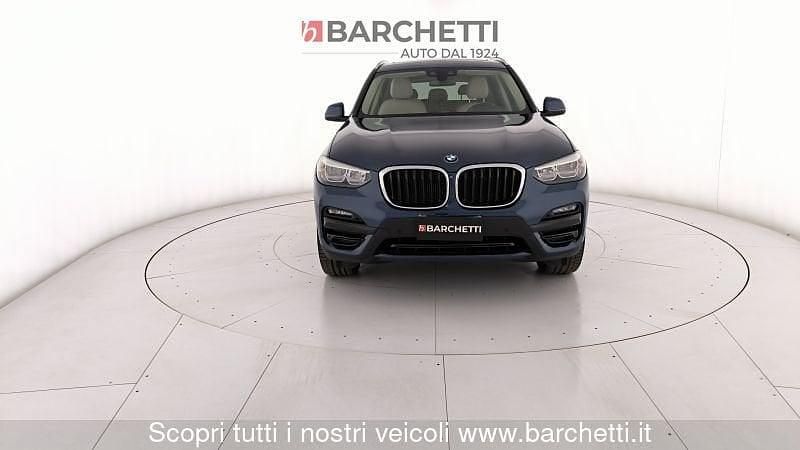 Usata BMW X3 Advantage 190 CV (139 kW) 2021 Blu SUV