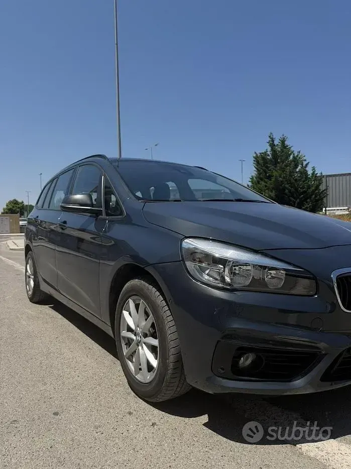 Usata BMW 218 Gran Tourer 150 CV (110 kW) 2017 Bluazzurro Monovolume