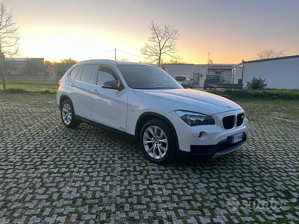 Usata BMW X1 143 CV (105 kW) 2013 Bianco SUV