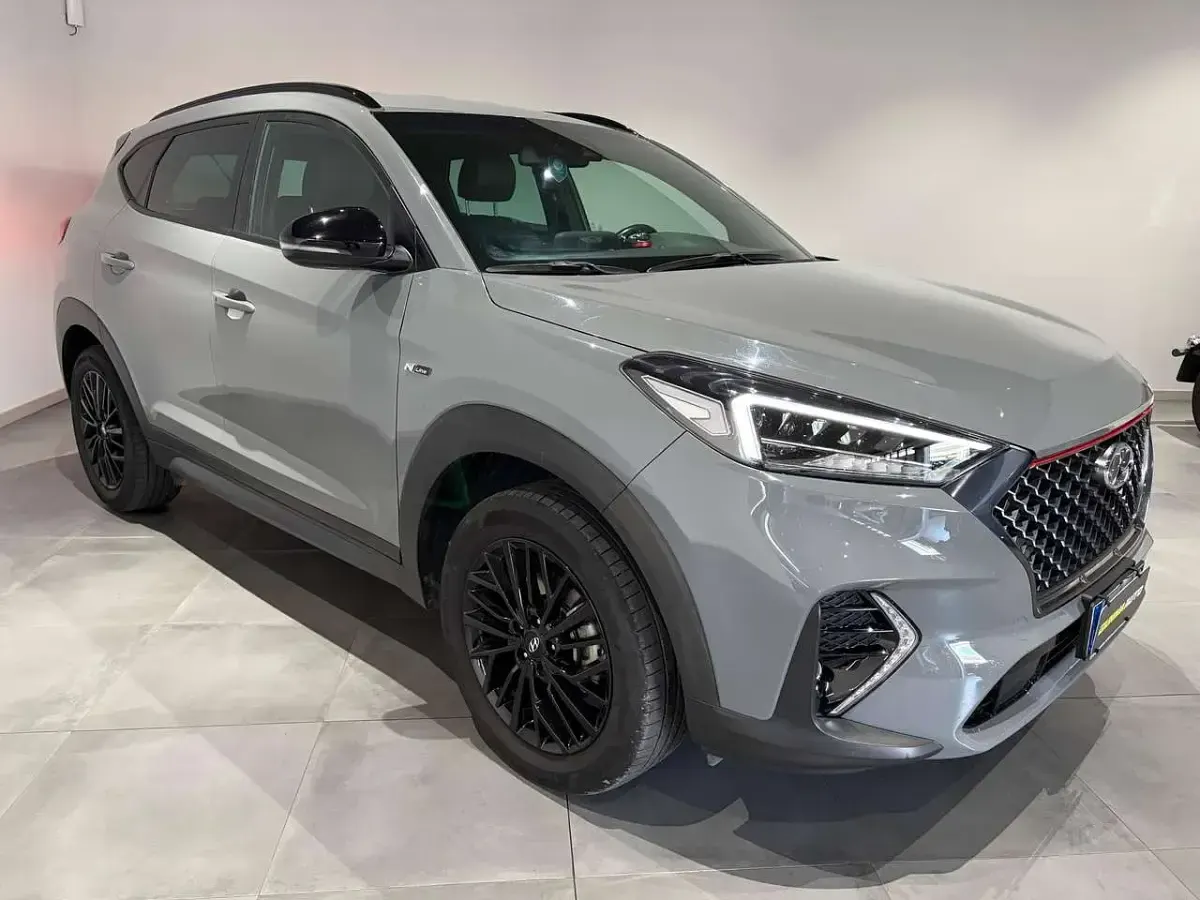 Usata Hyundai Tucson N Line 132 CV (97 kW) 2020 Grigio SUV