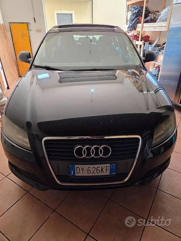 Usata Audi A3 Sportback 2009 Nero Utilitaria