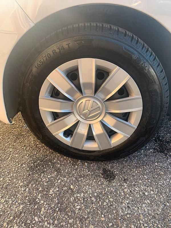 Usata VW up! 60 CV (44 kW) 2018 Bianco Utilitaria