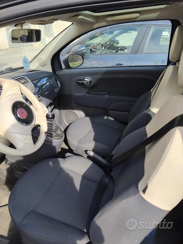 Usata Fiat 500 Lounge 69 CV (50 kW) 2014 Grigio