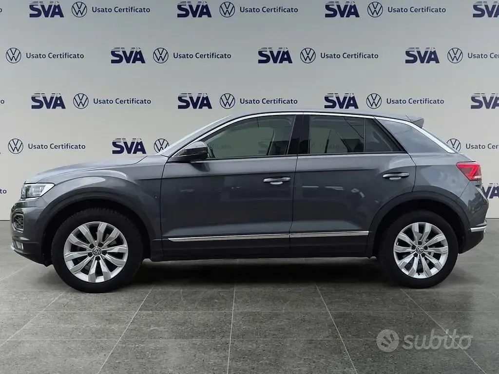 Usata VW T-Roc Advance 116 CV (85 kW) 2019 Grigio SUV