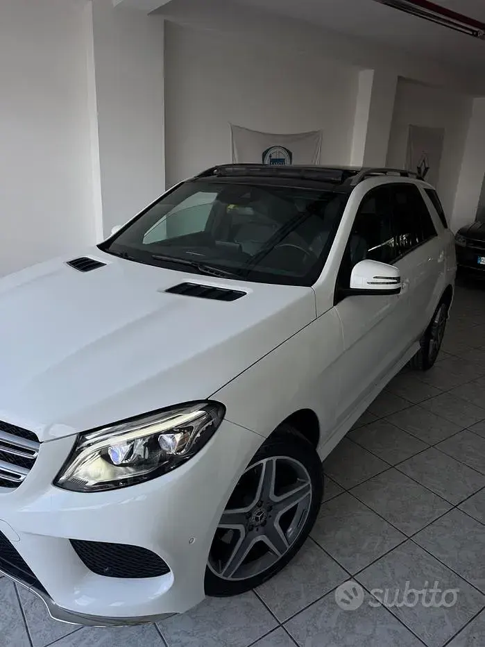 Usata Mercedes GLE350 Premium Plus 258 CV (189 kW) 2018 Bianco SUV