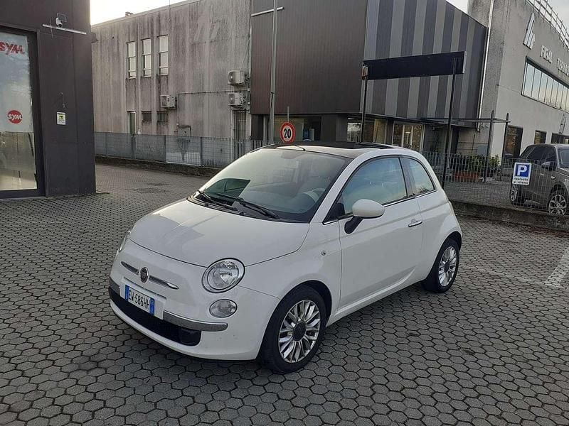 Usata Fiat 500 Lounge 95 CV (69 kW) 2014 Bianco Utilitaria